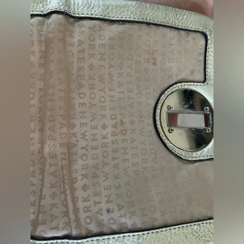 kate spade chic metallic